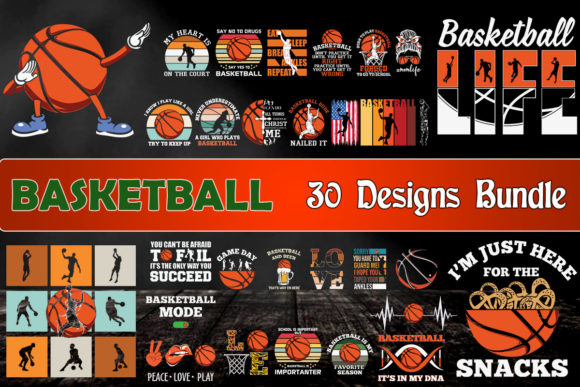 Basketball Bundle SVG 30 Designs: A Practical Overview