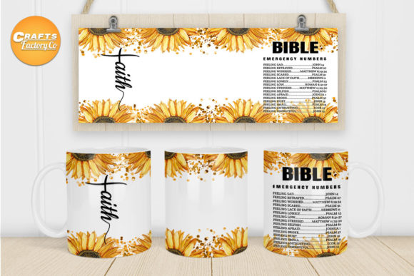 Bible Emergency Numbers Mug: Scripture at Hand