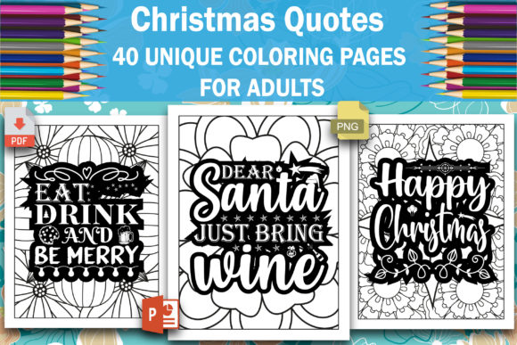 Finding Calm in the Season: The Unexpected Charm of a Christmas Quotes Coloring Book