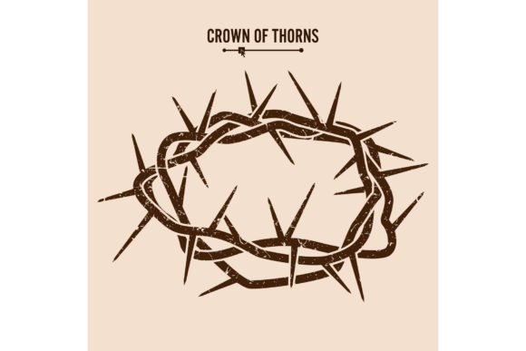 The Silhouette of a Crown of Thorns: Symbolism and Design