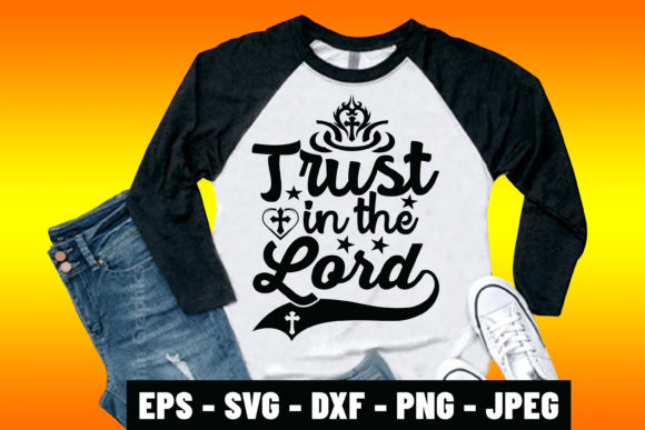 Trust in the Lord Prayer Tshirt Design: Wear Your Faith with Purpose