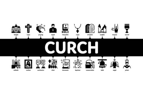 Using a Church Christianity Minimal Infographic to Simplify Faith Communication